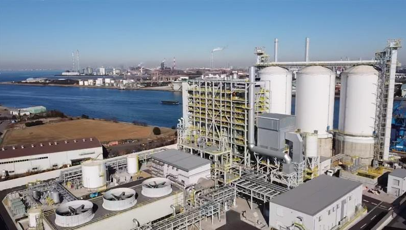 市原八幡埠頭バイオマス発電所